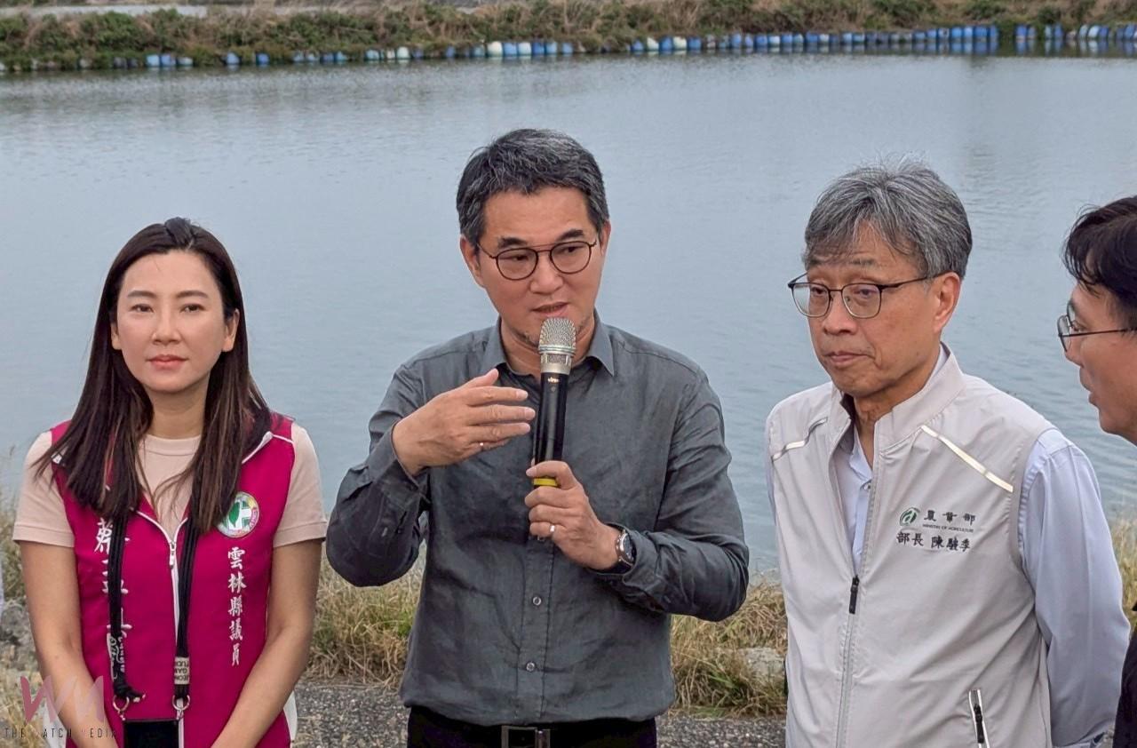 劉建國邀農業部長實勘口湖養殖區 爭取5千萬元改善排水與護岸設施 - https://www.watchmedia01.com