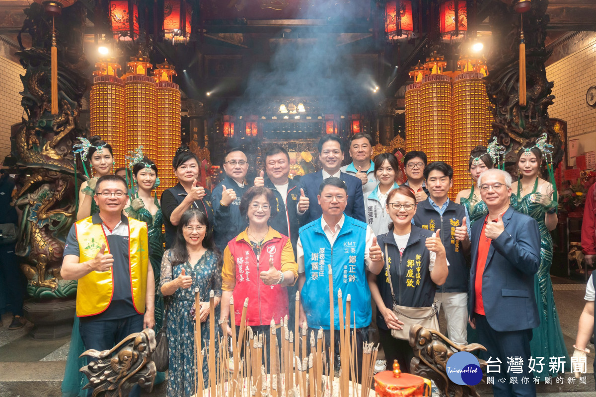 新竹內天后宮慶祝天上聖母聖誕。