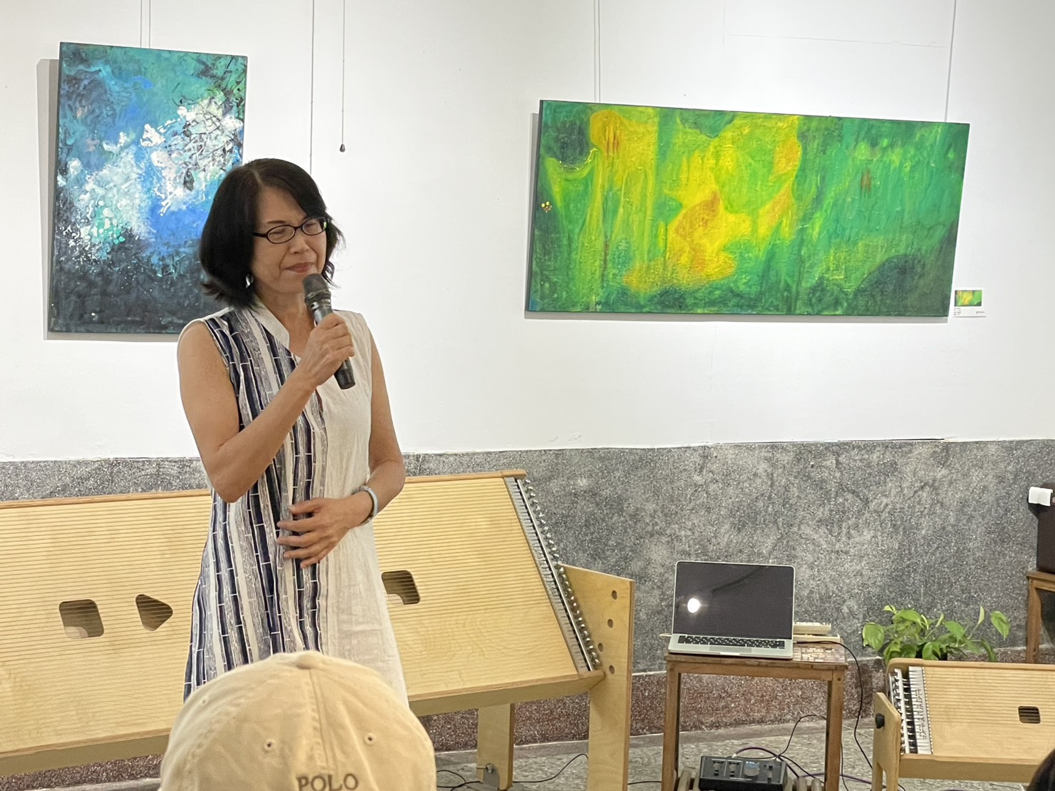 「空白之間 讓光進來」柯美蘭個展開幕 藝文界齊聚共賞