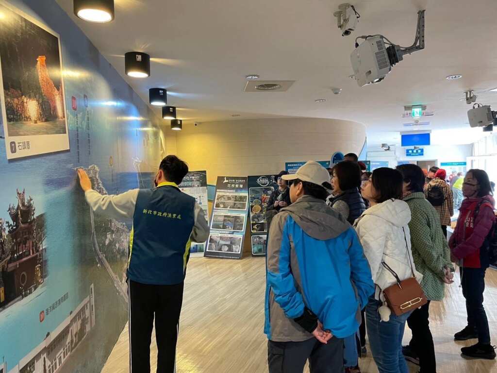 ▲來海洋復育園區認識各式各樣海洋生物。（新北市漁業處提供）