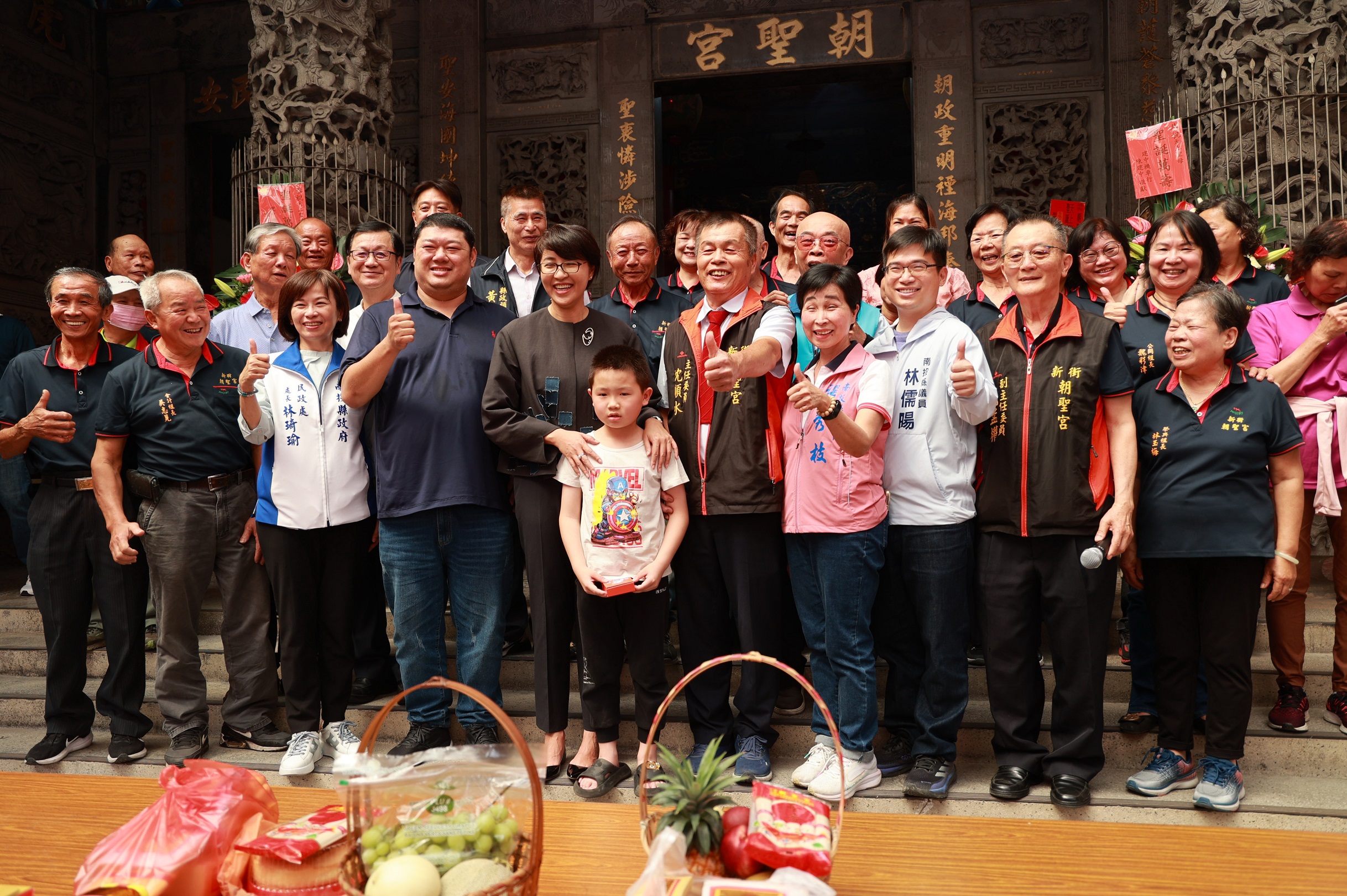 台灣女神生日南投縣長許淑華感謝媽祖庇佑眾生