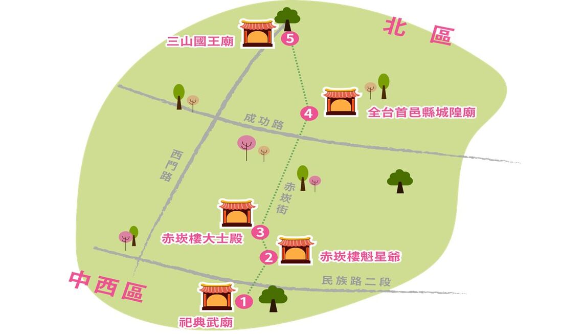 最強考運祈福路線今起開放線上報名!考生必訪台南與神同行!