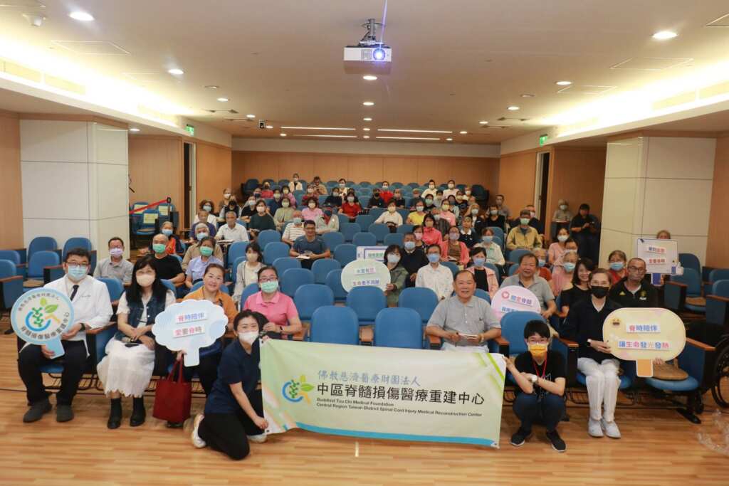 ▲志工培訓營參與志工。（台中慈濟醫院提供）
