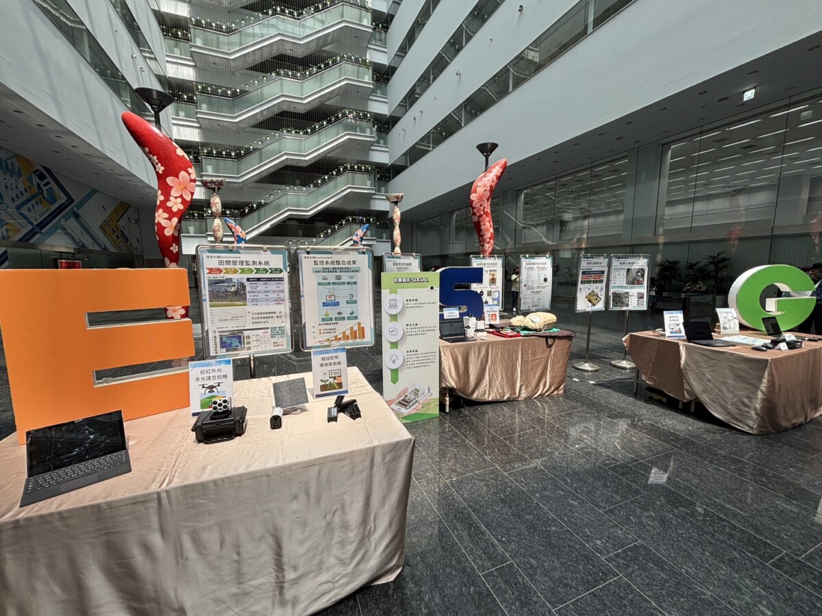 ▲智農聯盟ESG成果展示。(圖/中市府提供)