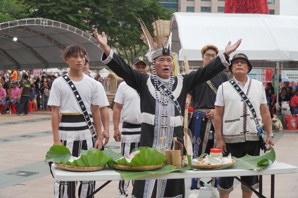 《圖說》新北市原住民族聯合文化活動中含有各族原住民族傳統祭儀。〈原民局提供〉