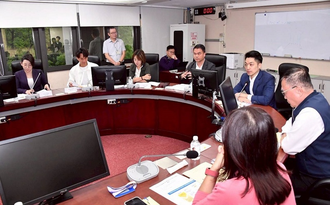 蔣萬安向議會民眾黨團說明重大議案 持續傾聽地方意見