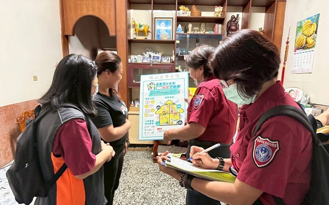 旗山婦宣分隊 深入新住民家宣導