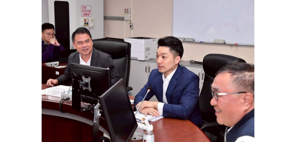 臺北市長蔣萬安向議會民眾黨團說明重大議案 持續傾聽地方意見