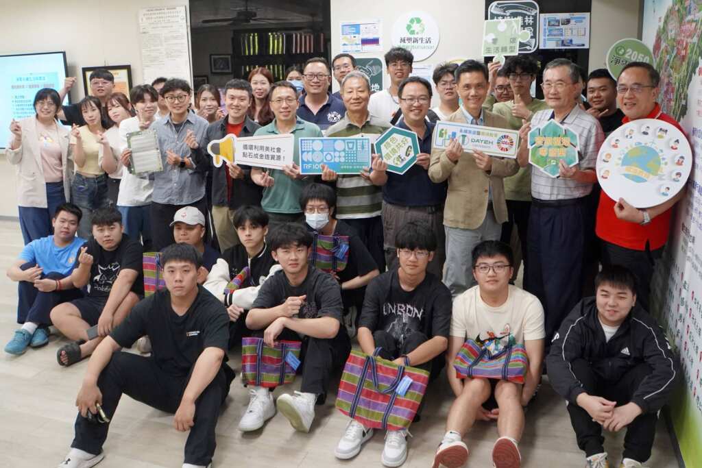▲大葉大學D無窮學院舉辦環境永續STEAM成果展。(記者林明佑翻攝)