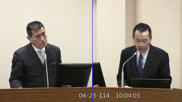 黃仁指出,國軍目前面臨最大的困境是什麼?主要的困境是「招不到人、留不住人」。(圖/國會頻道)