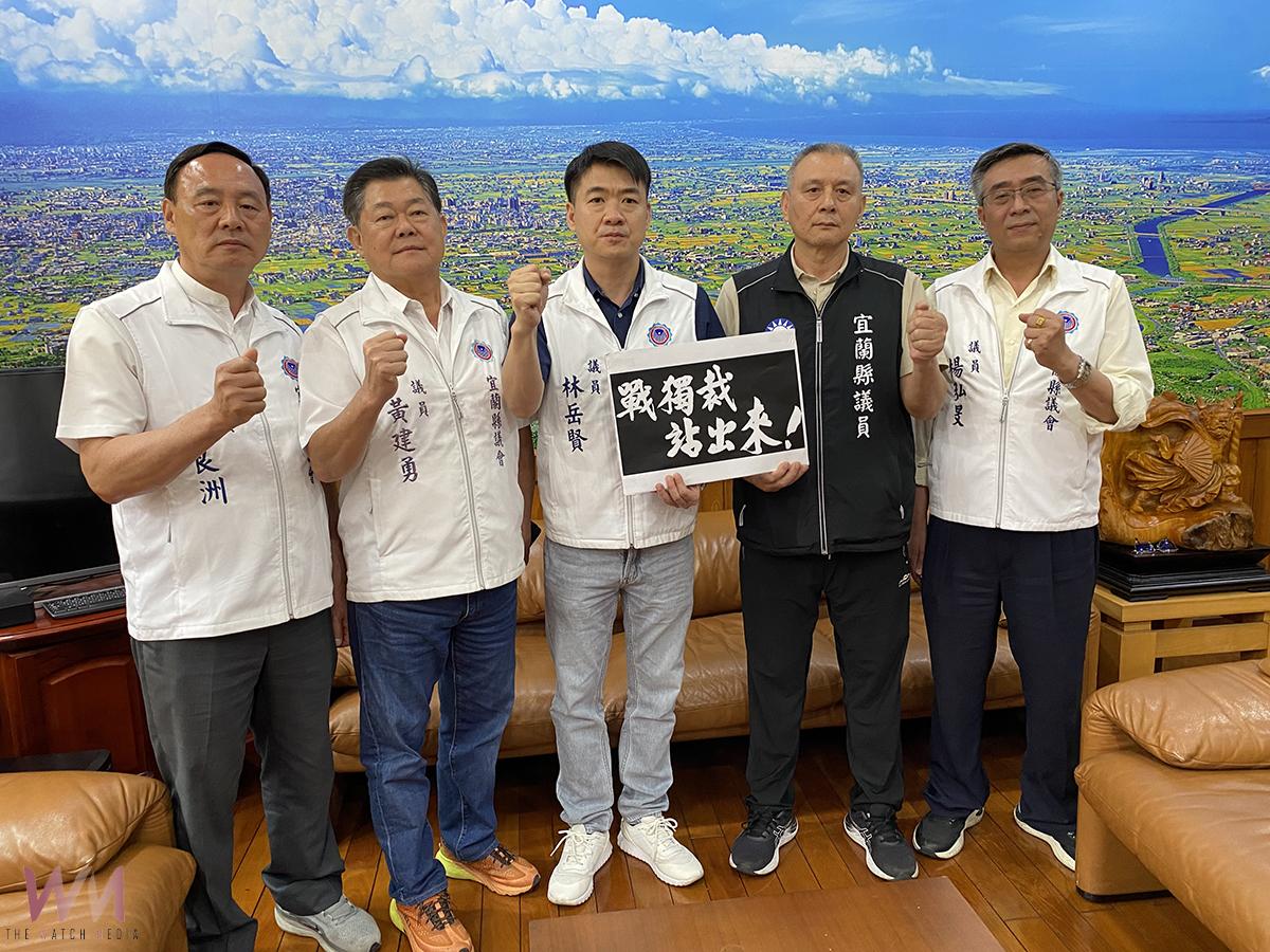 （有影片）寒蟬效應！？罷綠委陳俊宇二階連署前國民黨宜縣黨部遭搜索 藍議員批恐嚇人民