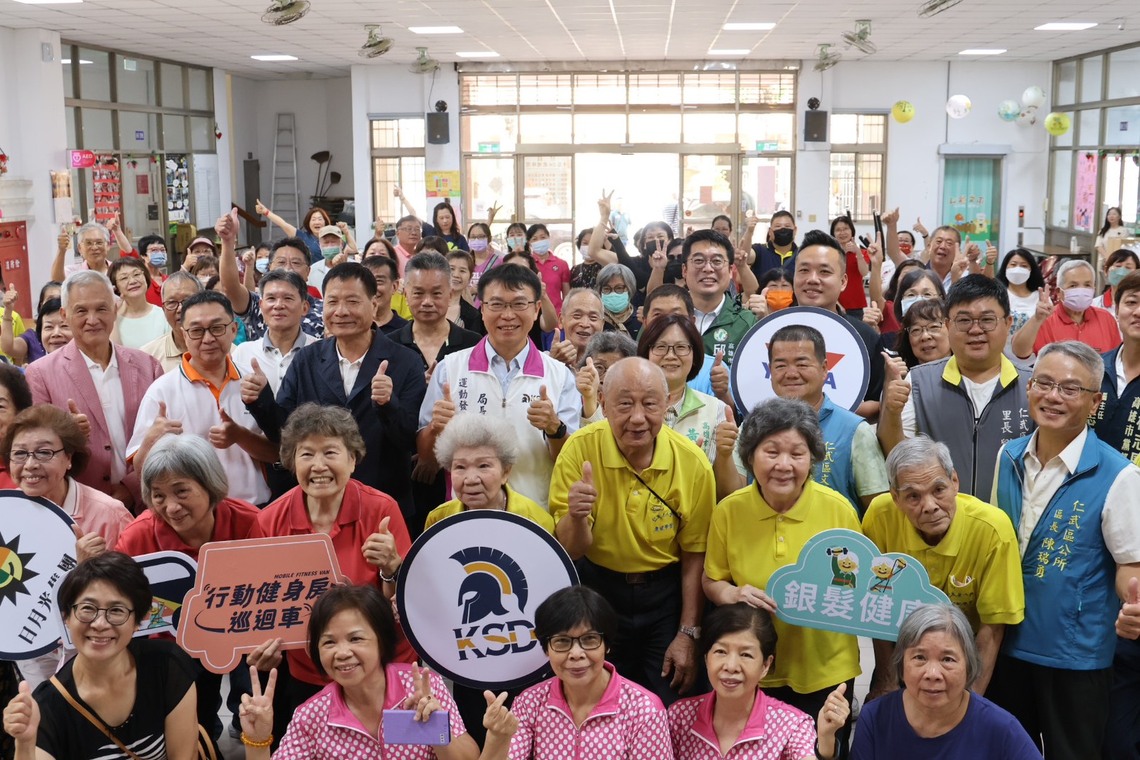 漾新聞|行動健身房開進仁武!80歲阿公阿嬤深蹲比你強