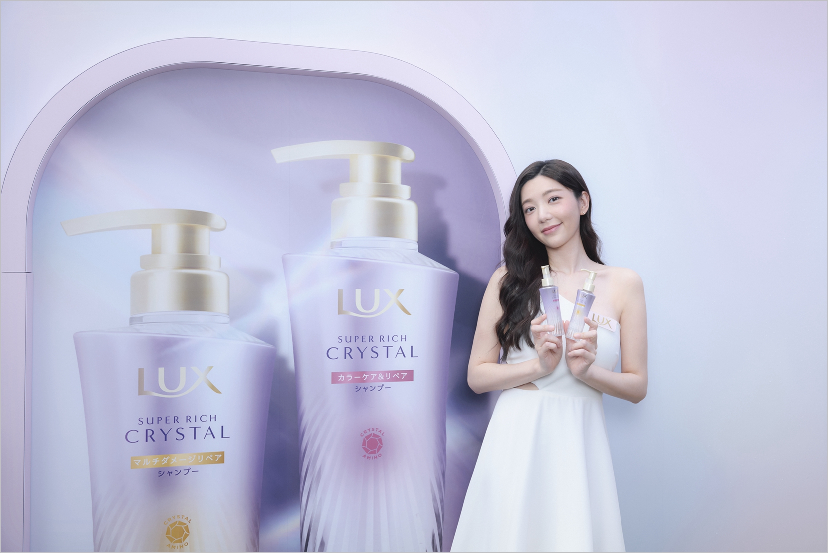 LUX麗仕邀郭雪芙代言　蓬鬆感髮絲美出新高度
