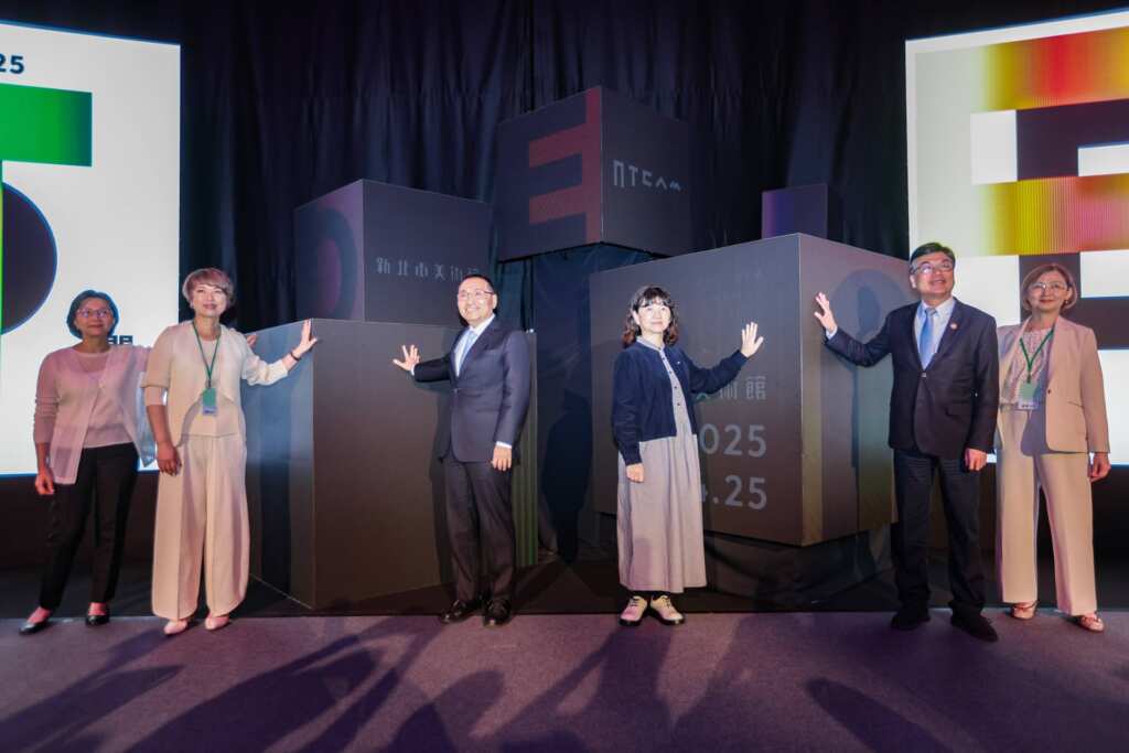 ▲侯友宜表示，新北市美術館以「全民美術館」為理念，致力讓藝術融入日常生活美學。（新北市政府提供）