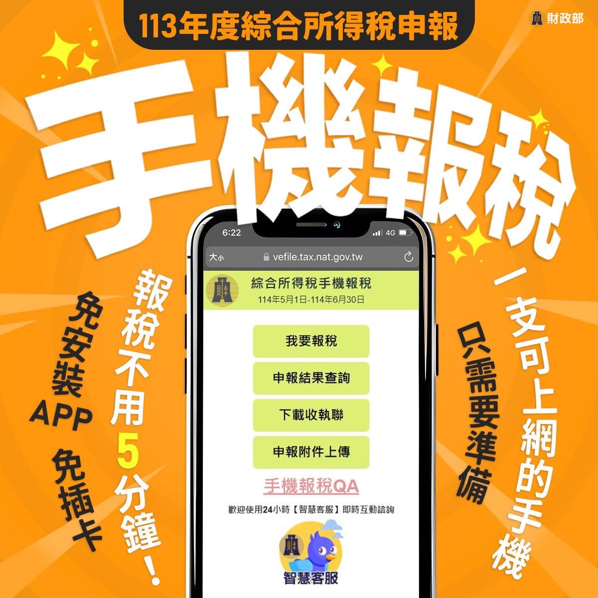 在家報稅好輕鬆、多元憑証e 指通北區國稅局推薦「手機報稅」縮短綜所稅申報時間超有感