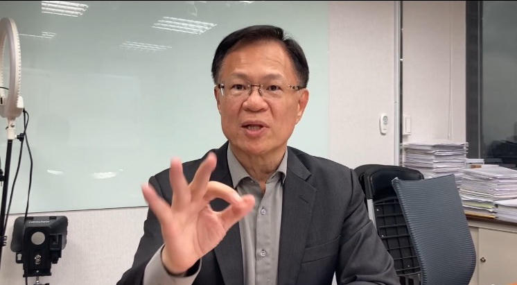 張啟楷表示,明天下午三點,凱道見!(記者包克明 翻攝)