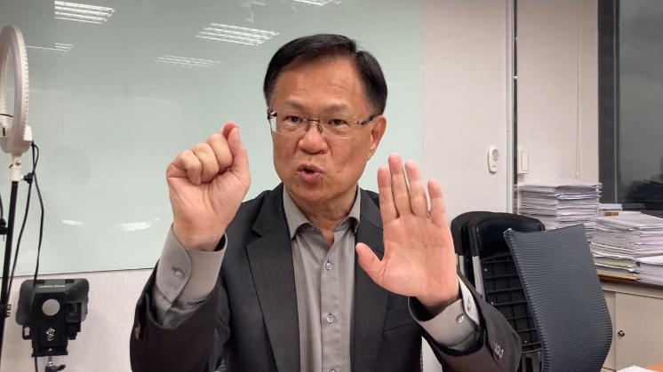 張啟楷表示,全民上凱道「反綠共 戰獨裁」活動民眾黨的重要黨公職,包括前黨主席柯文哲夫人陳佩琪也會到場,為柯前主席打抱不平。(記者包克明 翻攝)