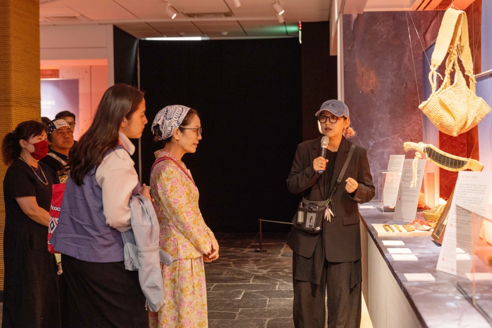 ▲凱達格蘭文化館特展導覽。(圖/臺北市政府原民會提供)