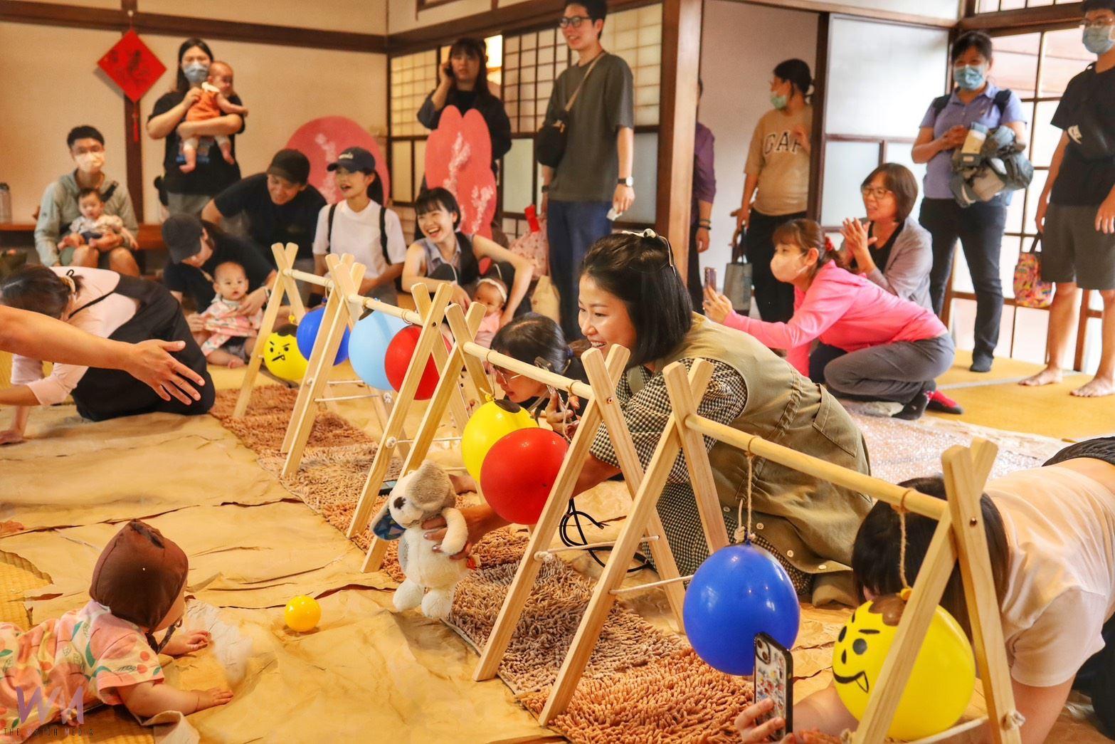 桃太郎村櫻花祭   百組公益家庭體驗親子共遊時光