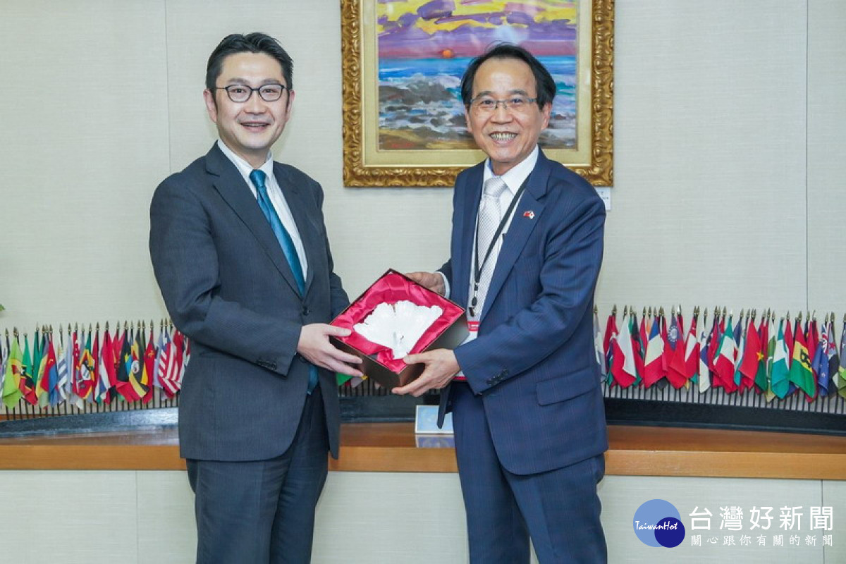▲林欽榮率隊回訪日本熊本縣市交流。