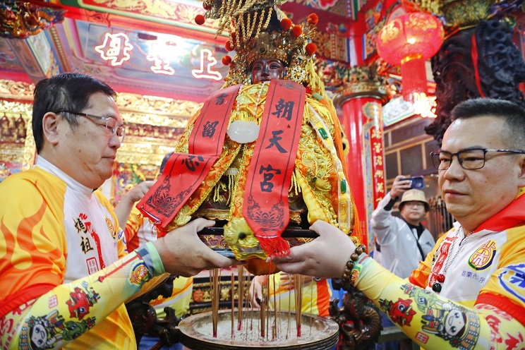 ▲2025苗栗鐵馬進香文化活動在今(26)日正式啟程!