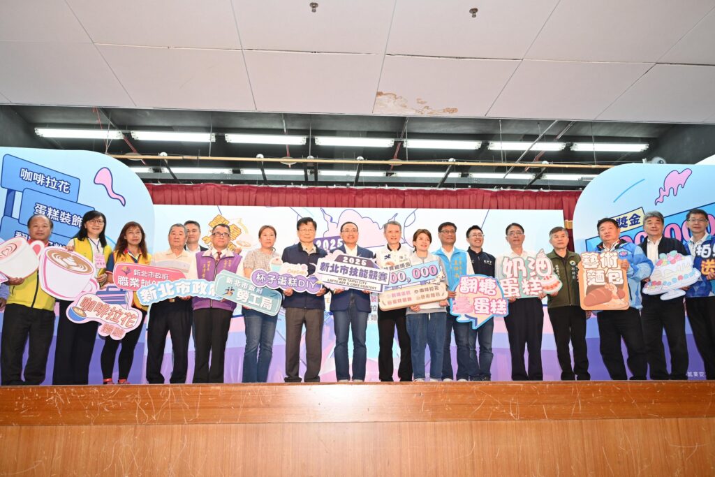 2025新北市技能競賽 侯友宜為選手加油打氣