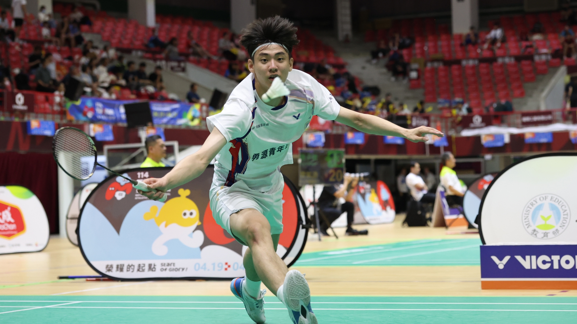 《全中運》勇源基金會助攻羽球新星 曾紫涵、雷騏輔單打摘金