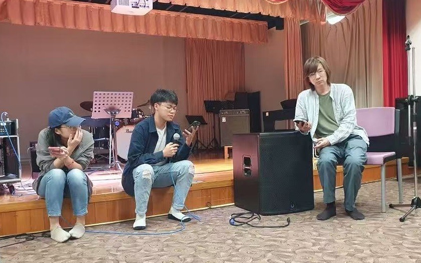 ▲林隆璇上課教學實錄照（林隆璇本人提供）