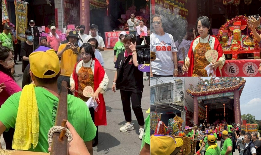 銀同媽祖遶境盛事看點十足  巷仔媽乩身李佩蓉驚豔高雄