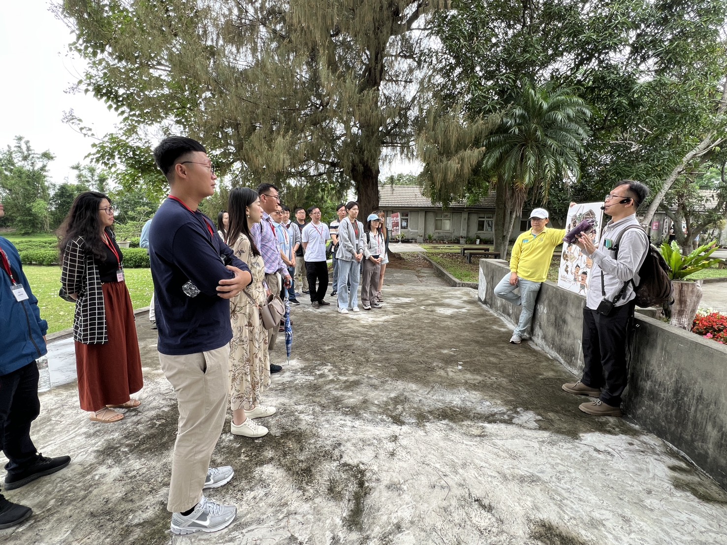 圖 與導覽老師探索歷史-開啟知性又浪漫的愛情之旅 記者王偉翻攝