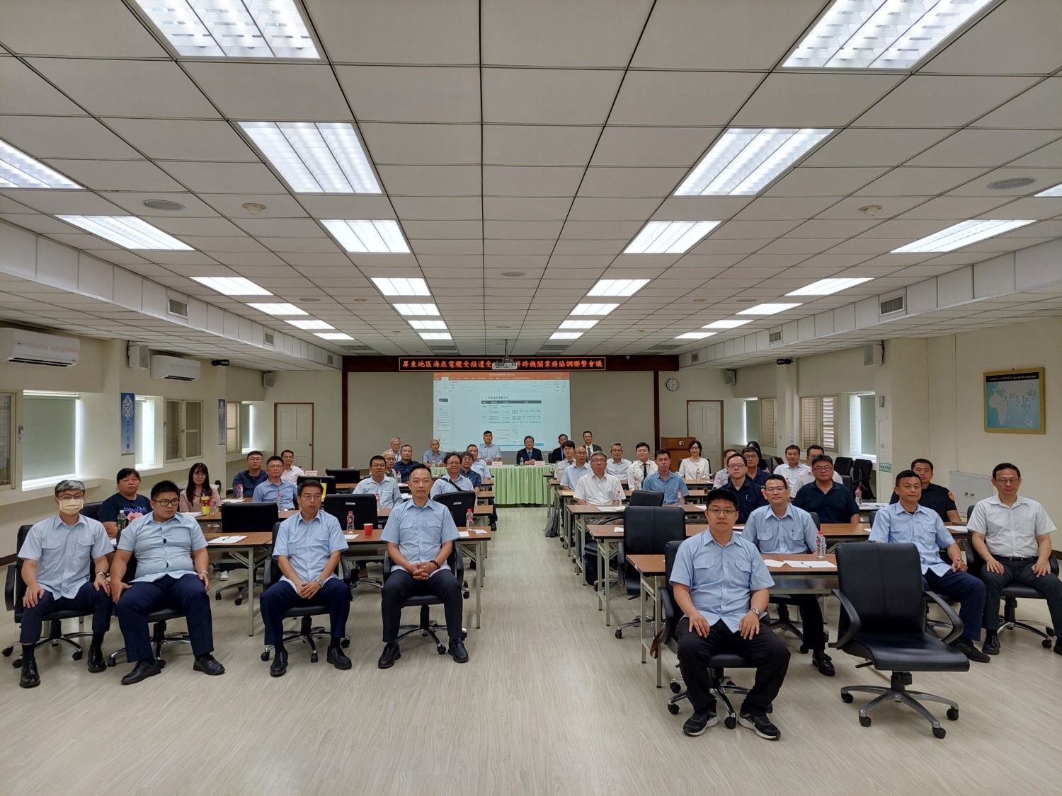 海洋委員會攜手屏東地方檢察署 全國首創「海纜安全聯防地區應變平台」