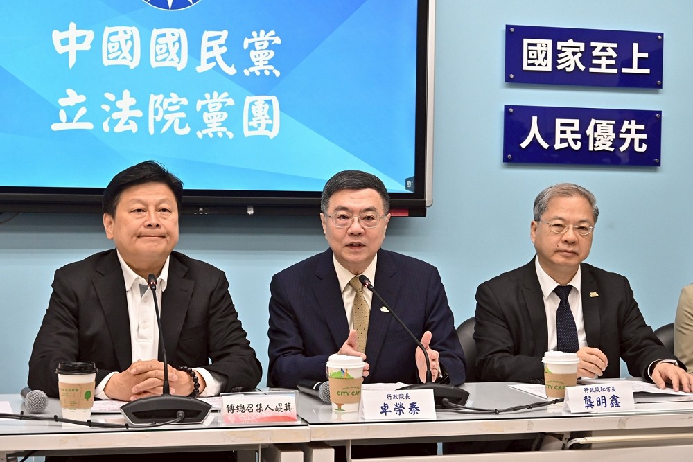 藍白盯補貼台電1千億 卓榮泰:產業界擔心電價調整、關稅雙重衝擊 234 藍白盯補貼台電1千億 卓榮泰:產業界擔心電價調整、關稅雙重衝擊 233