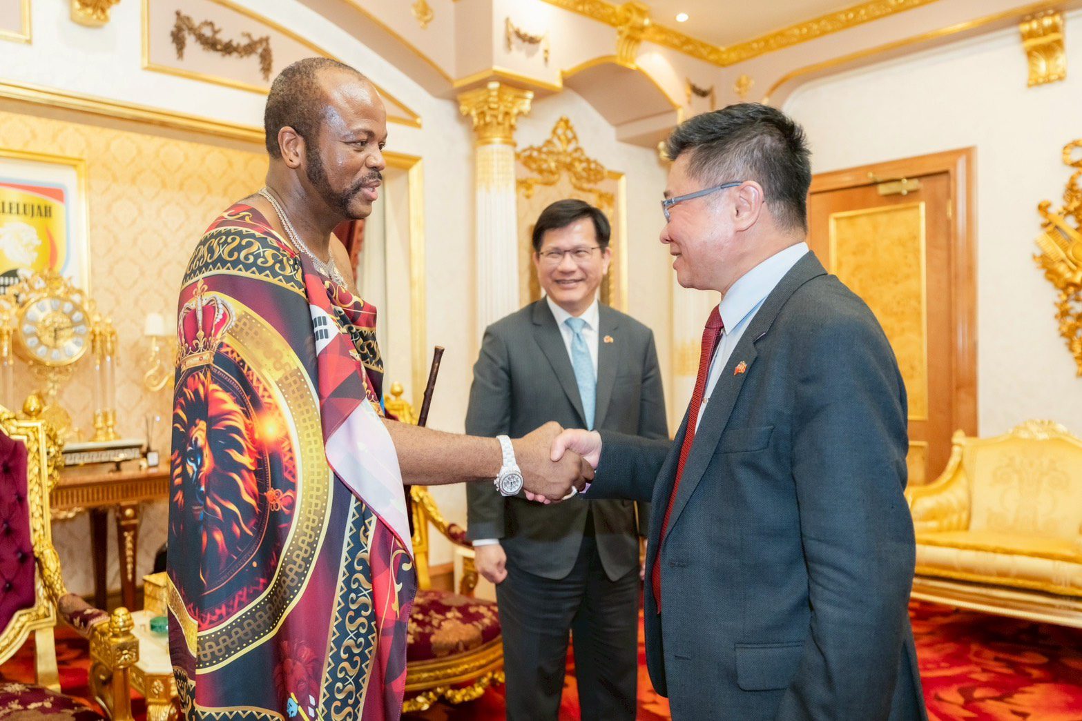 代表總統出訪史瓦帝尼　林佳龍：協助建設台史邦誼永固