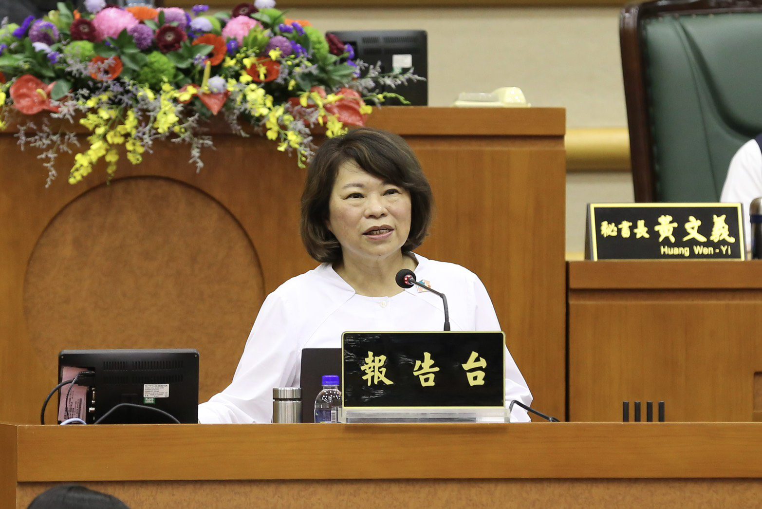 黃敏惠施政報告:「嘉義市不缺計畫」 盼中央支持而非「嘉義市自己飼」