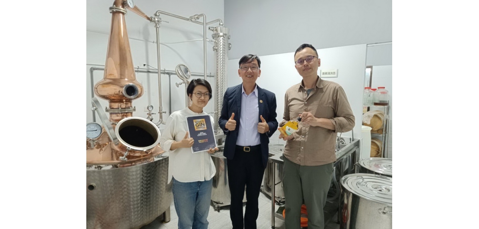 新北青農李建緯以茶入酒 獲世界琴酒大賽臺灣冠軍