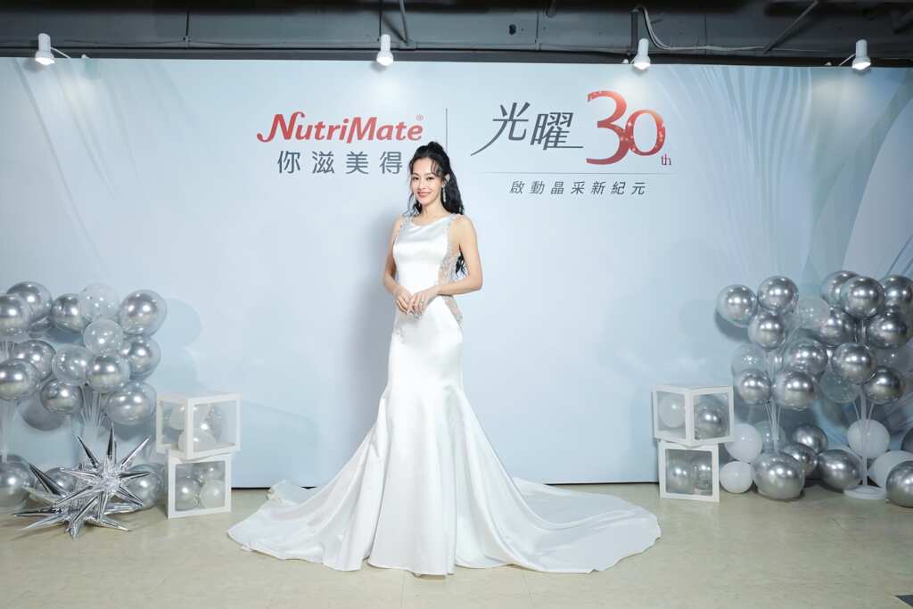 ▲王思佳 29 日出席「你滋美得.光曜 30」與光曜時空膠囊 EX 發布記者會