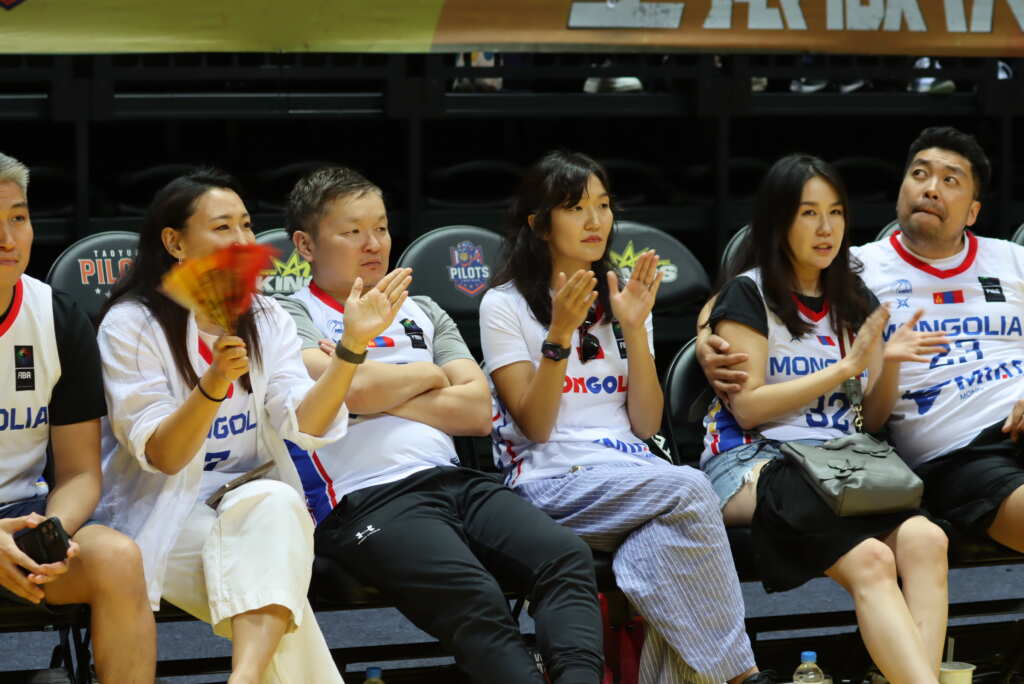 近年來積極發展籃球的蒙古稀客，未來勢必會更強悍。 (魏冠中攝影)