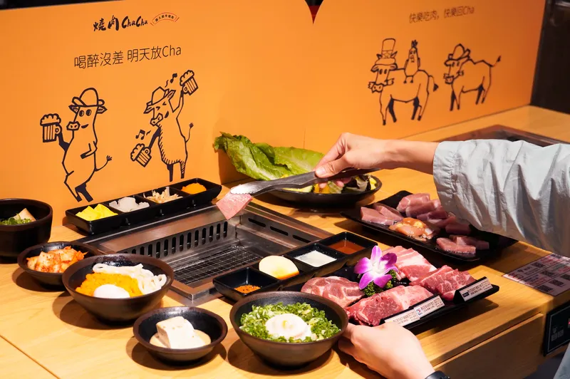 個人燒肉烤肉圖(燒肉Cha Cha個人燒肉)