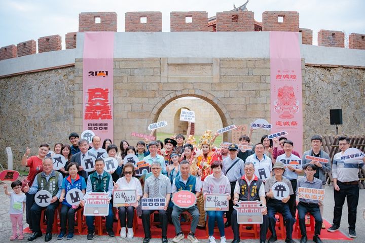 回到府城300年「府城城垣節」盛大啟動,市府攜手民間回憶城牆300年。 圖:臺南市文化資產管理處/提供