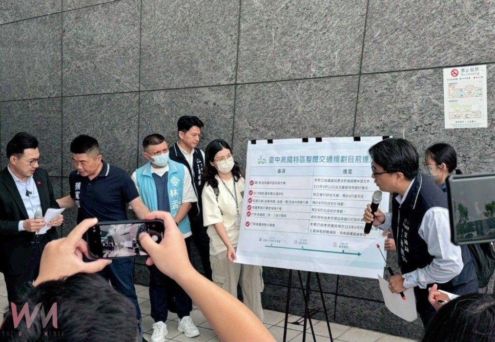 立院江啟臣考察台中高鐵特區路網 交通局:盼中央助改善聯外動線 - https://www.watchmedia01.com