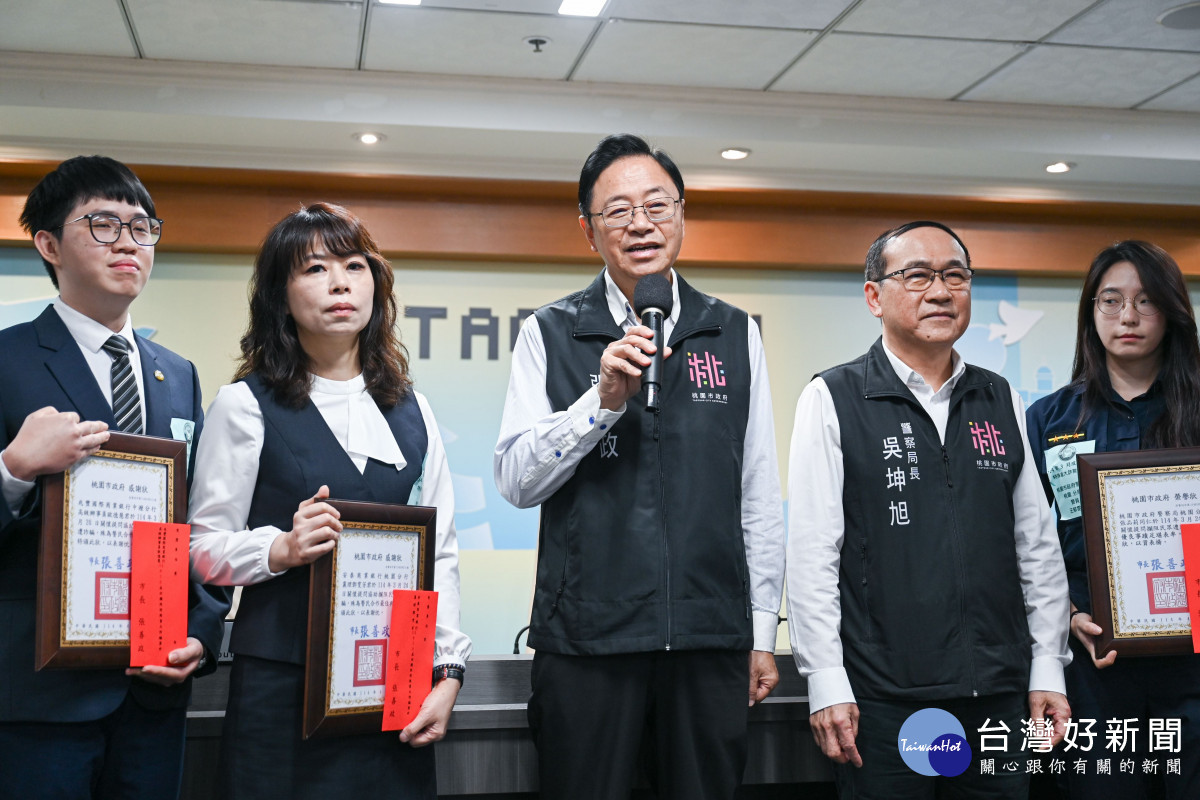 張市長致詞。<br /><br /> <br /><br />