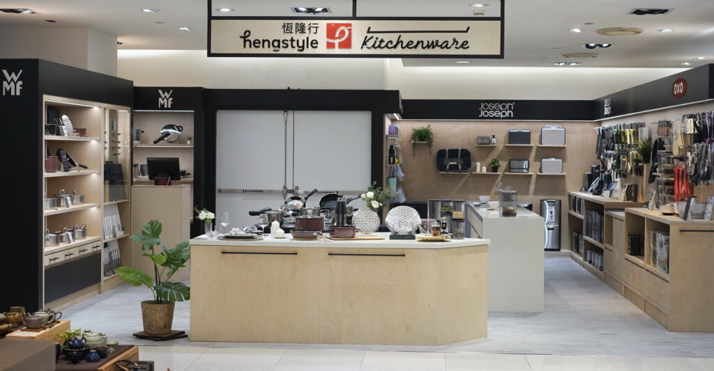 恆隆行全台首間以廚房品牌為主軸的概念專門店—— hengstyle 恆隆行kitchenware於高雄統一時代百貨五樓盛大開幕。(恆隆行提供)