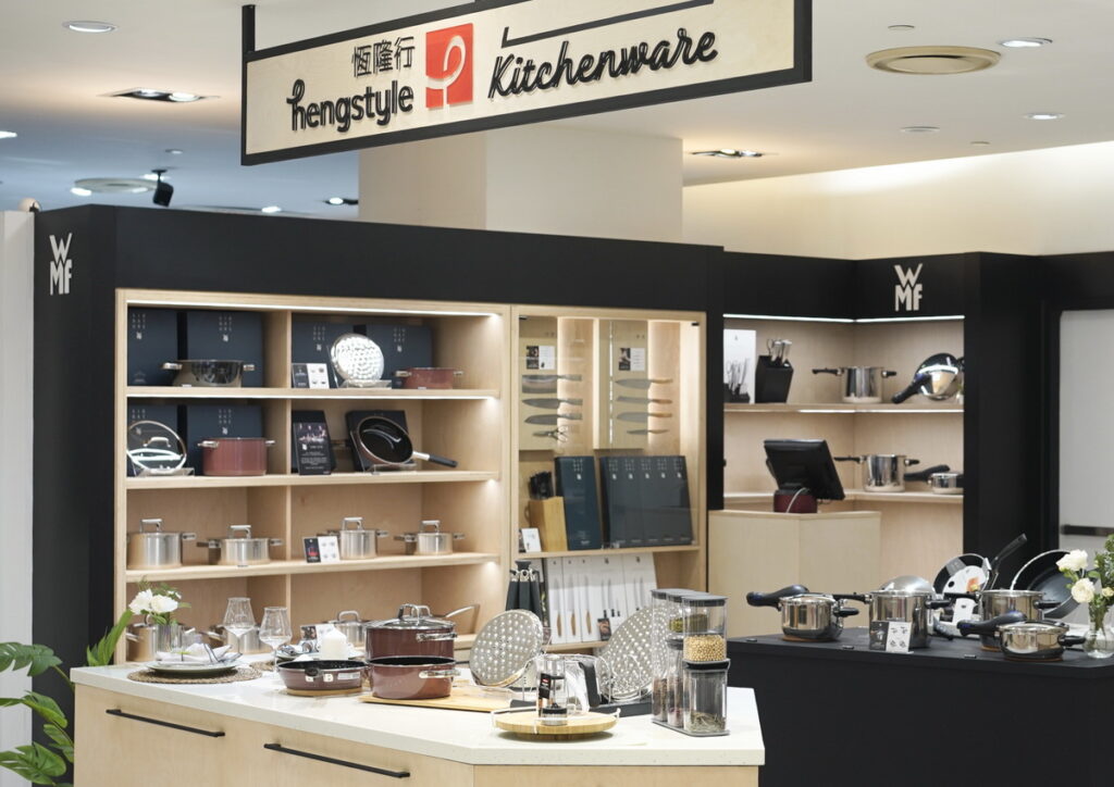 恆隆行在南台灣開設首間廚房專門店,並宣布德國百年經典鍋具品牌WMF即日起正式由恆隆行獨家代理。(恆隆行提供)