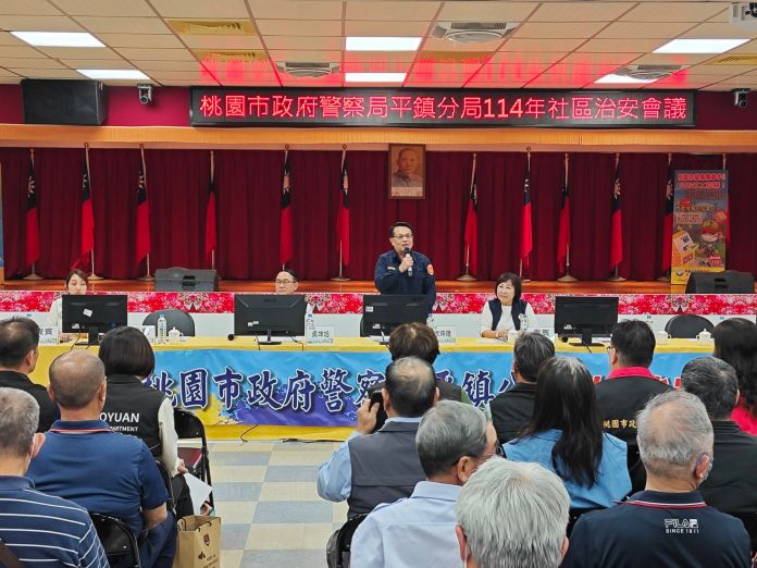平鎮警深入社區傾聽民意 攜手打造宜居環境 77 597295 0