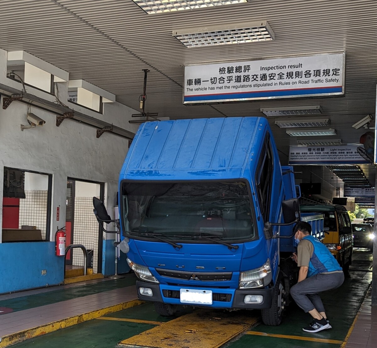 ▲51勞動節代檢廠休假,車主要提前安排。