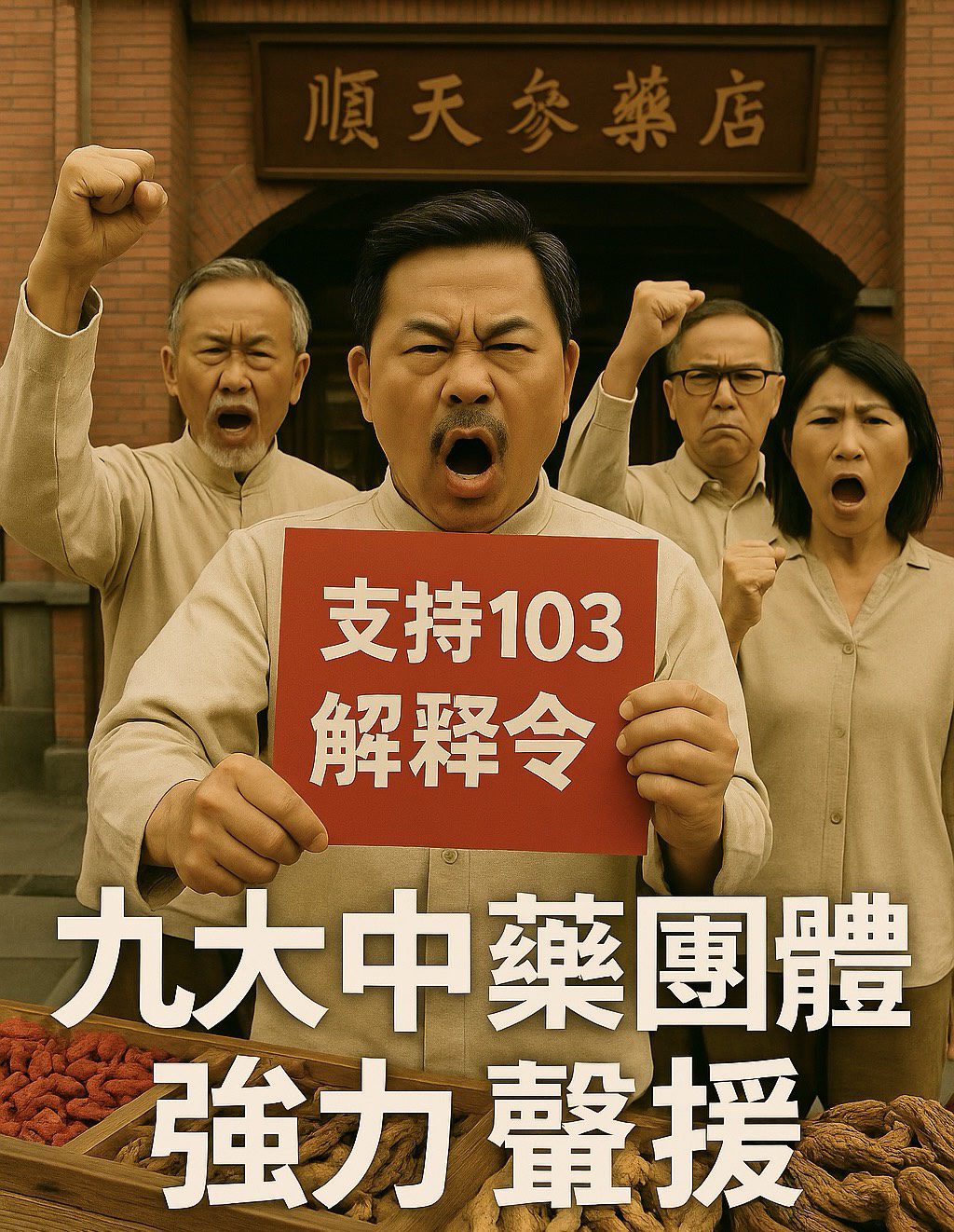 中藥103解釋令引風暴九大中藥單位強勢聲援 力挺制度接軌盼救斷層