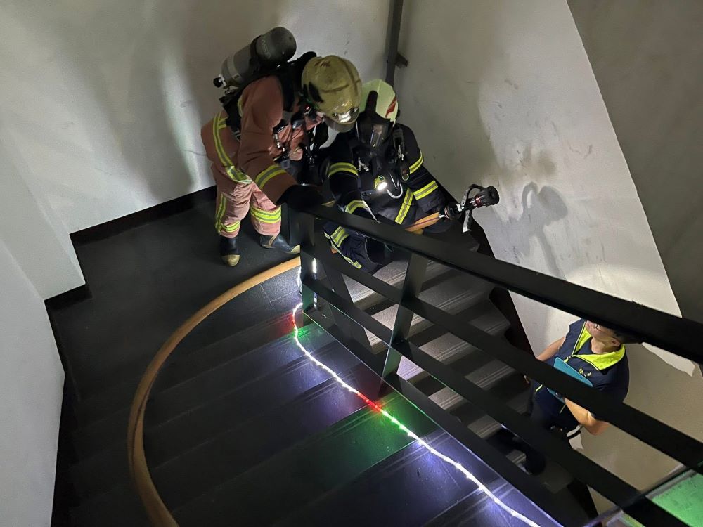 提升滅火與自我保護 新北消強化超深地下室火警應變能力 3 《圖說》地下室火災為結構性高風險火災,常見於停車場、大型商場、倉儲空間等區域。〈第一大隊提供〉