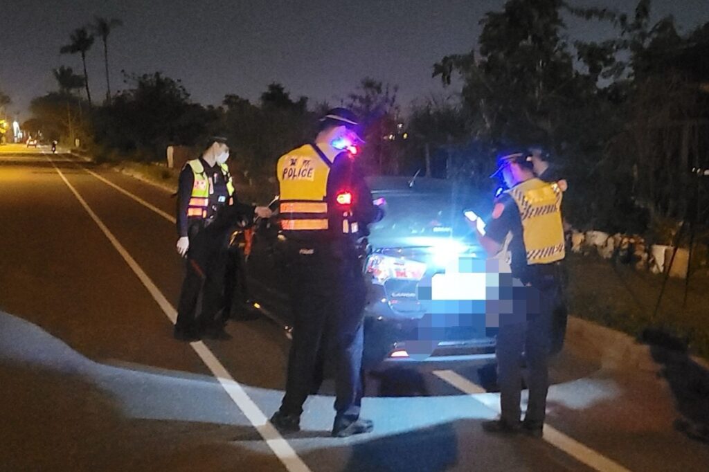花警分局加強取締酒駕  守護用路人安全不懈怠