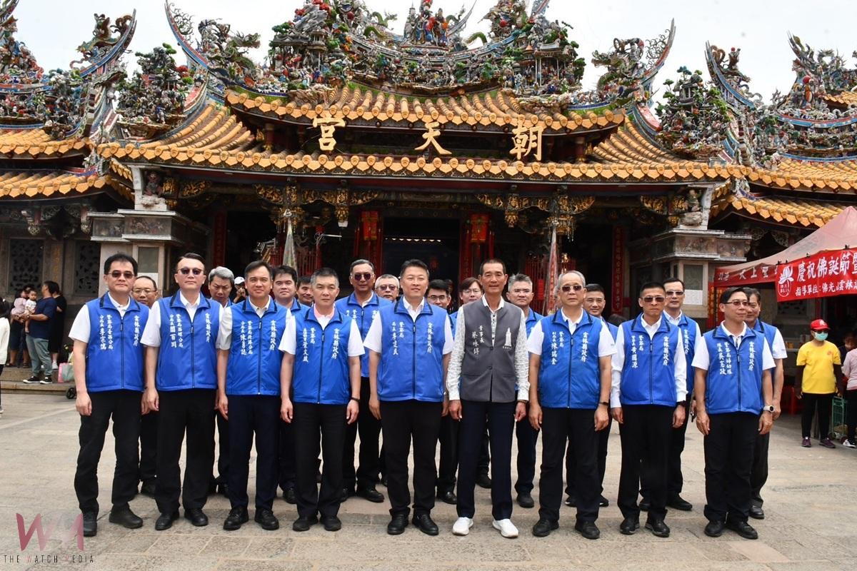 白沙屯媽祖北港進香 雲警布條宣導反詐吸睛 - https://www.watchmedia01.com