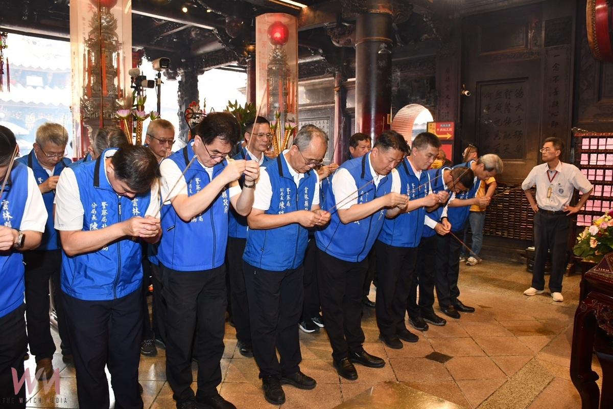 白沙屯媽祖北港進香 雲警布條宣導反詐吸睛 - https://www.watchmedia01.com